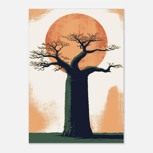 Affiche Baobab, racines dans le ciel — vue 3