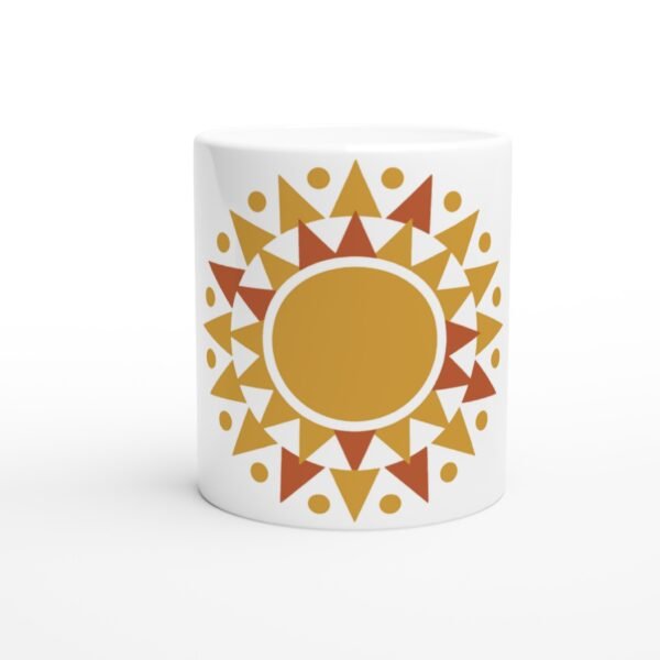 Mug Sun of Africa, disque rayonnant