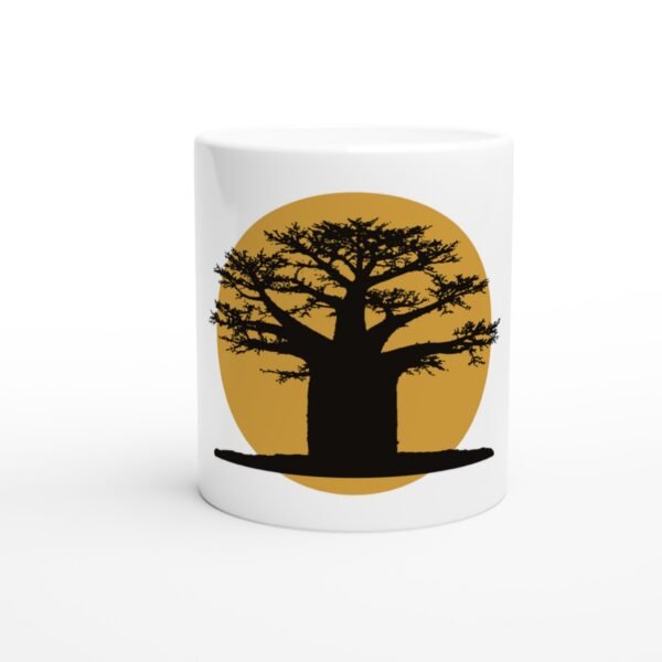 Mug Baobab & Sun, arbre dans le cercle