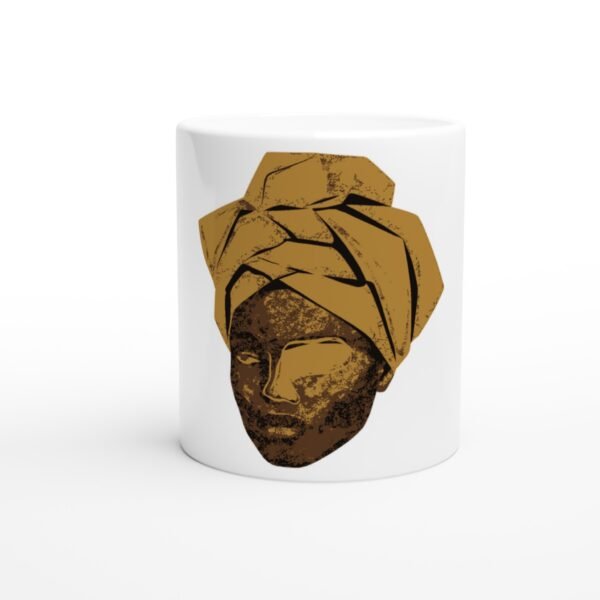 Mug The Golden Woman, headwrap