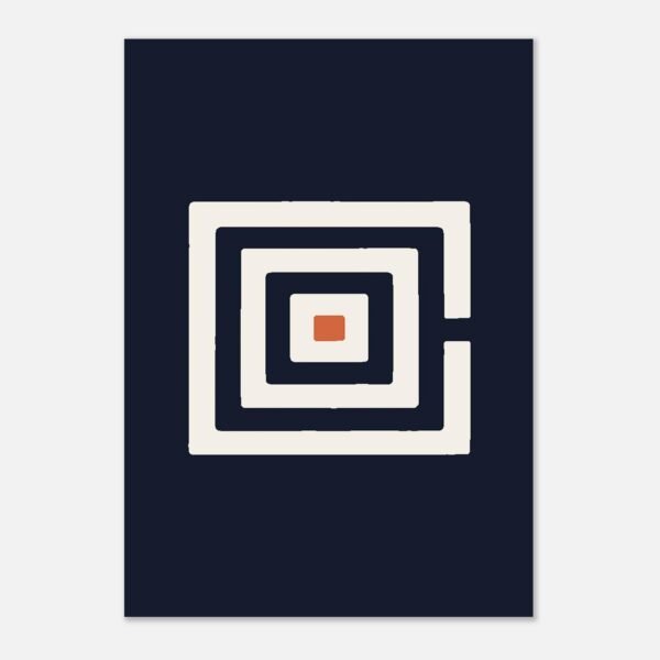 Affiche La Spirale, un symbole plein cadre — vue 3