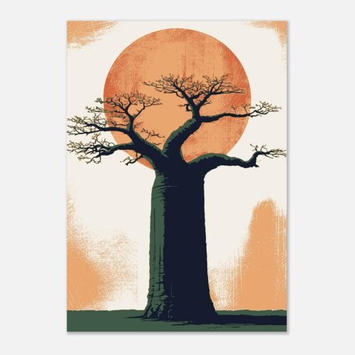 Affiche Baobab, racines dans le ciel — vue 2