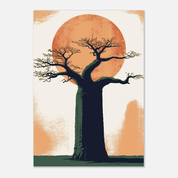Affiche Baobab, racines dans le ciel — vue 2