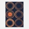 6dfba2d4-da33-4f7a-b560-6012eea4ceca.jpg Affiche Indigo Adire, cercles de teinture nouée, Maison Mélanine