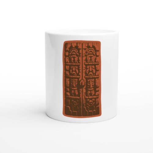 Mug African Door, porte sculptée