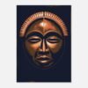 Affiche Masque Lune, rondeur sombre — vue 4