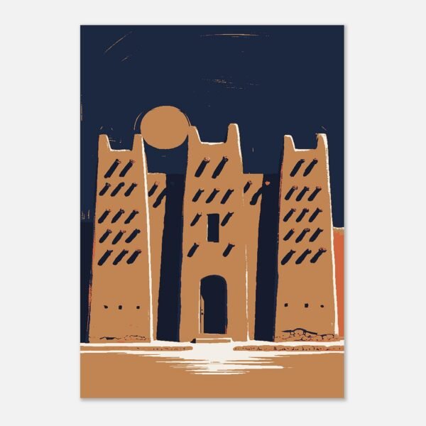 Affiche Terre de Banco, façade du Sahel — vue 3