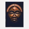 Affiche Masque Lune, rondeur sombre — vue 3