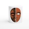 Mug The Spirit Mask, moitié pleine