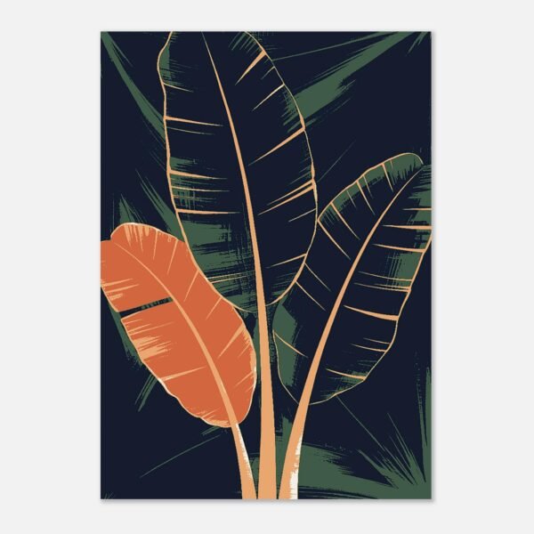 Affiche Feuilles de Bananier, trois découpes — vue 4