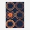 c6f69835-8f41-4b1e-88b0-d037c431d605.jpg Affiche Indigo Adire, cercles de teinture nouée — vue 2