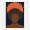 Affiche Couronne, l’afro en soleil — vue 2