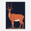 e85e4843-3c23-46b2-8433-f167910be335.jpg Affiche Antilope, cornes hautes — vue 2