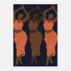 Affiche Danse, trois silhouettes en mouvement — vue 3