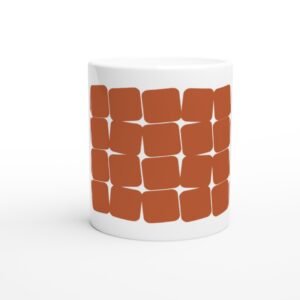 Mug Heritage Pattern, grille de signes, Maison Mélanine