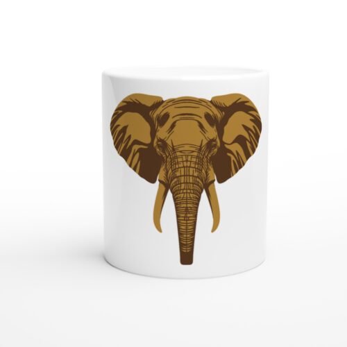 Mug Elephant Spirit, éléphant frontal