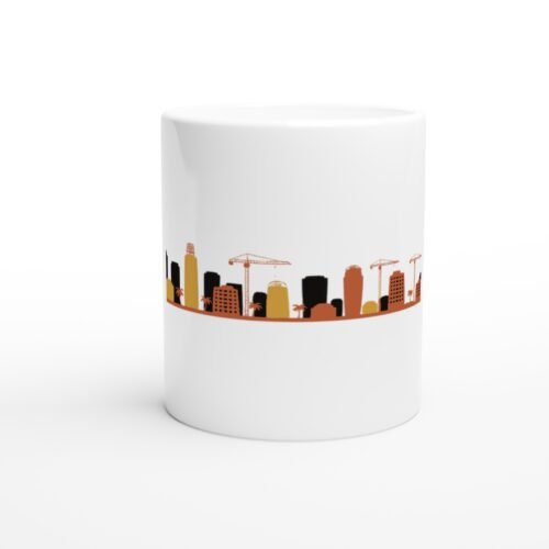 Mug African City, ligne d’horizon