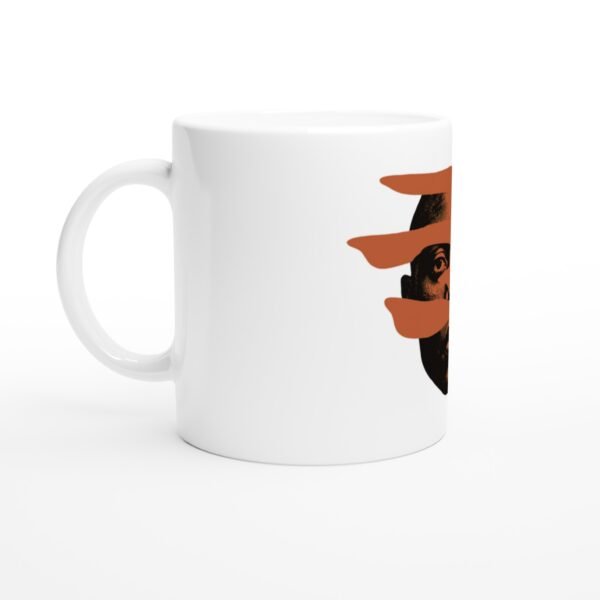 Mug Abstract African Woman, plans décalés vue 2