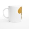 Mug Africa Abstract, continent en blocs vue 2