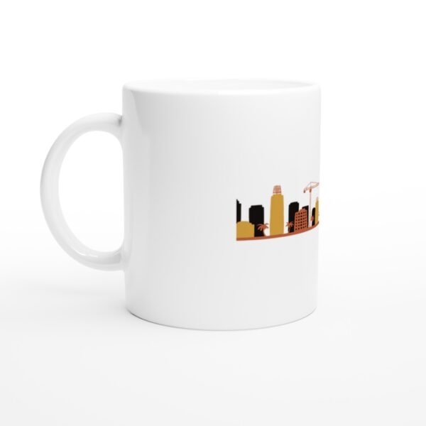 Mug African City, ligne d’horizon vue 2