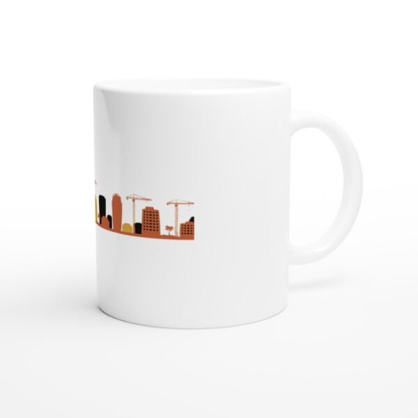 Mug African City, ligne d’horizon vue 3