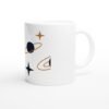 Mug African Galaxy, astres et orbites vue 3