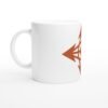 Mug African Sacred Geometry, losange inscrit vue 2