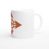 Mug African Sacred Geometry, losange inscrit vue 3