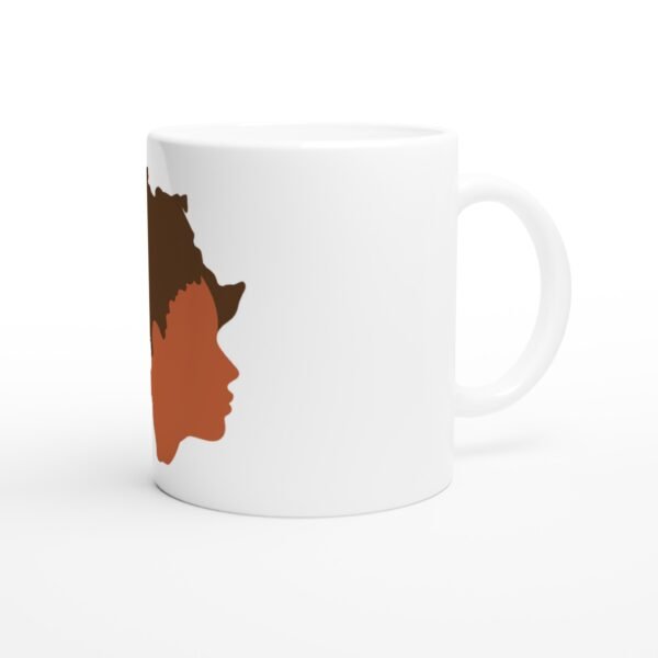 Mug African Woman / Africa, profil continent vue 3 Mug African Woman / Africa, profil continent vue 3