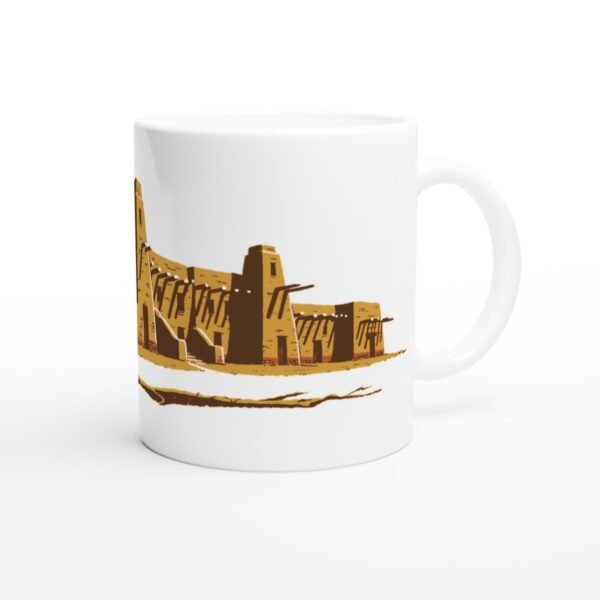 Mug Architecture de terre, Sahel — vue 3