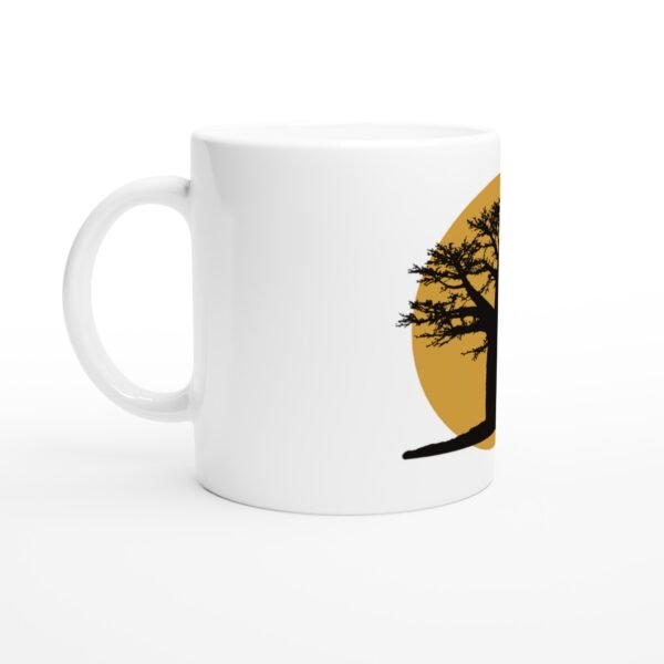 Mug Baobab & Sun, arbre dans le cercle vue 2