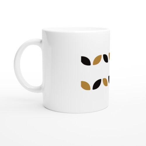 Mug Black & Gold Africa, figures espacées vue 2