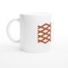 Mug Diamond Heritage, losanges emboîtés vue 2 Mug Diamond Heritage, losanges emboîtés vue 2