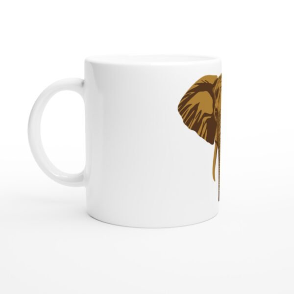 Mug Elephant Spirit, éléphant frontal vue 2 Mug Elephant Spirit, éléphant frontal vue 2