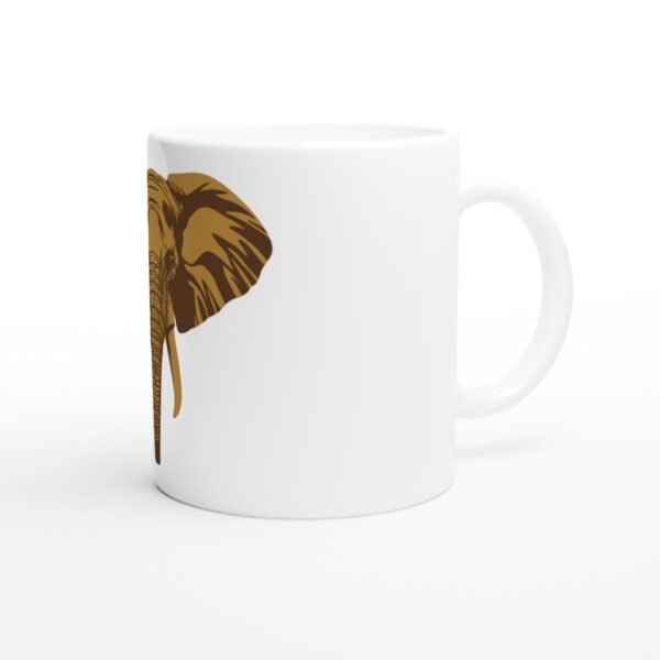 Mug Elephant Spirit, éléphant frontal vue 3 Mug Elephant Spirit, éléphant frontal vue 3