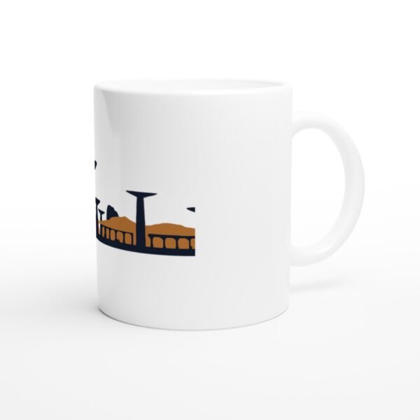 Mug Future Africa, skyline imaginaire vue 3 Mug Future Africa, skyline imaginaire vue 3