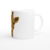 Mug Giraffe Geometry, robe en polygones vue 3