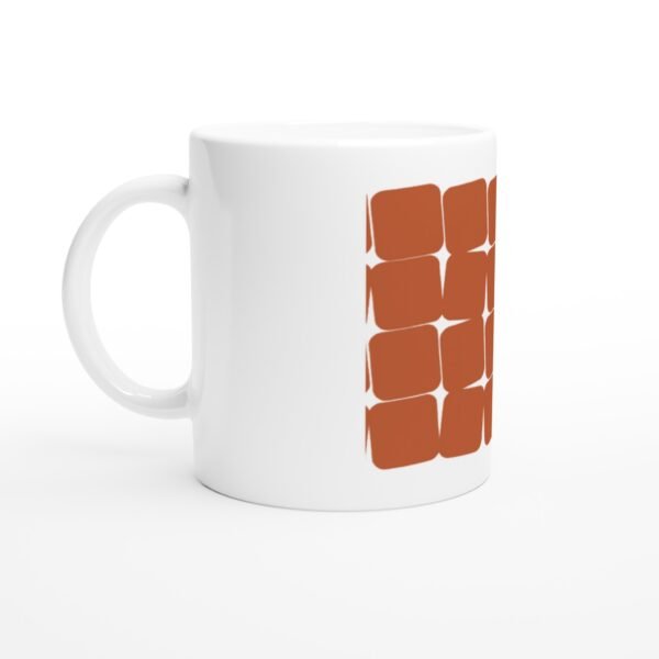 Mug Heritage Pattern, grille de signes vue 2