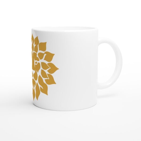 Mug Lion of the Sahel, lion frontal vue 3