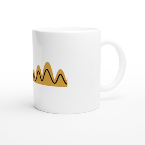 Mug Pulse of Africa, ligne brisée vue 3