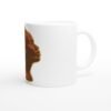 Mug Queen of Africa, tresses hautes vue 3 Mug Queen of Africa, tresses hautes vue 3
