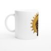 Mug Queen of the Sun, visage solaire vue 2 Mug Queen of the Sun, visage solaire vue 2
