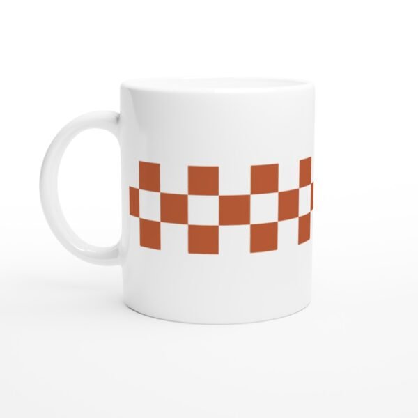 Mug Royal Geometry, motif tissé — vue 2