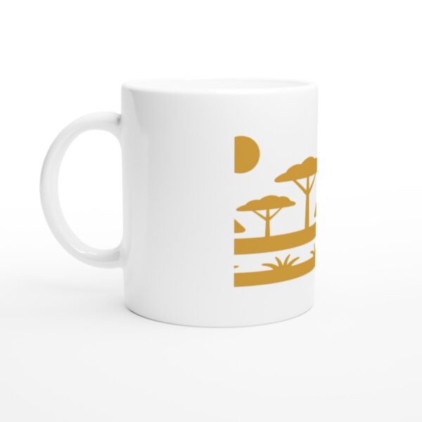Mug Savanna Geometry, savane réduite vue 2