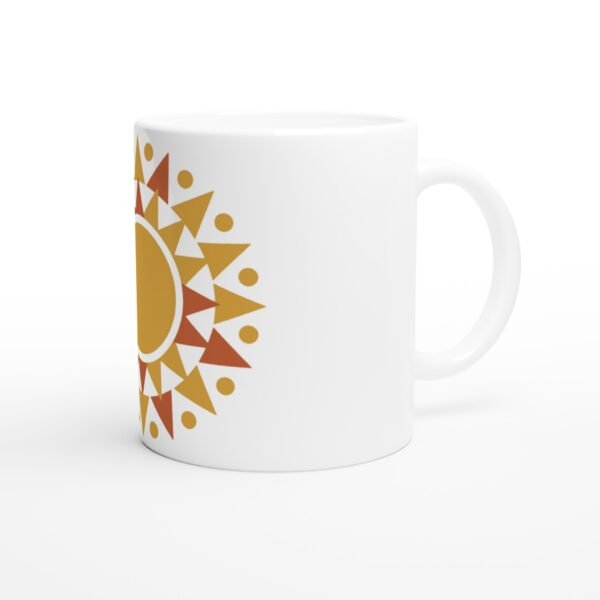 Mug Sun of Africa, disque rayonnant vue 3