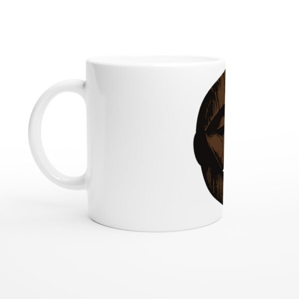 Mug The Ancestor, masque patiné vue 2