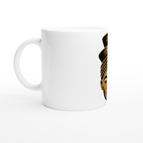 Mug The Royal Mask, coiffe étagée vue 2