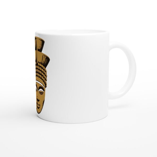 Mug The Royal Mask, coiffe étagée vue 3