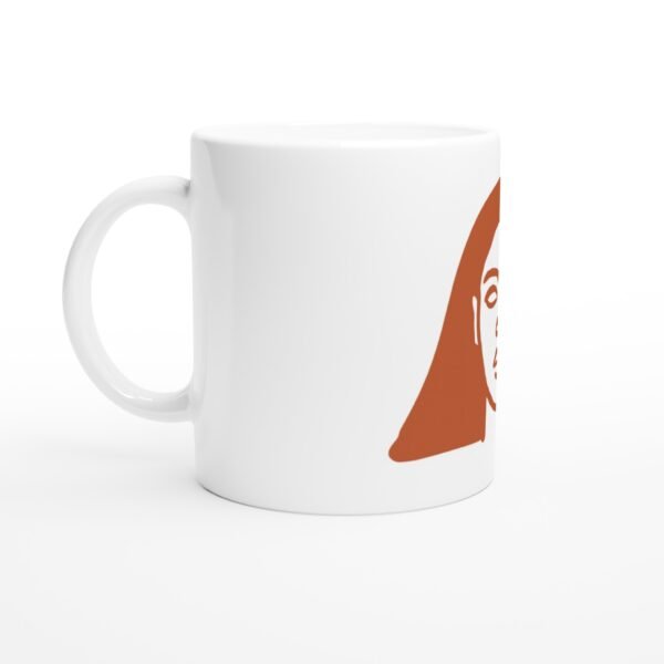 Mug Woman in Lines, trait continu vue 2 Mug Woman in Lines, trait continu vue 2